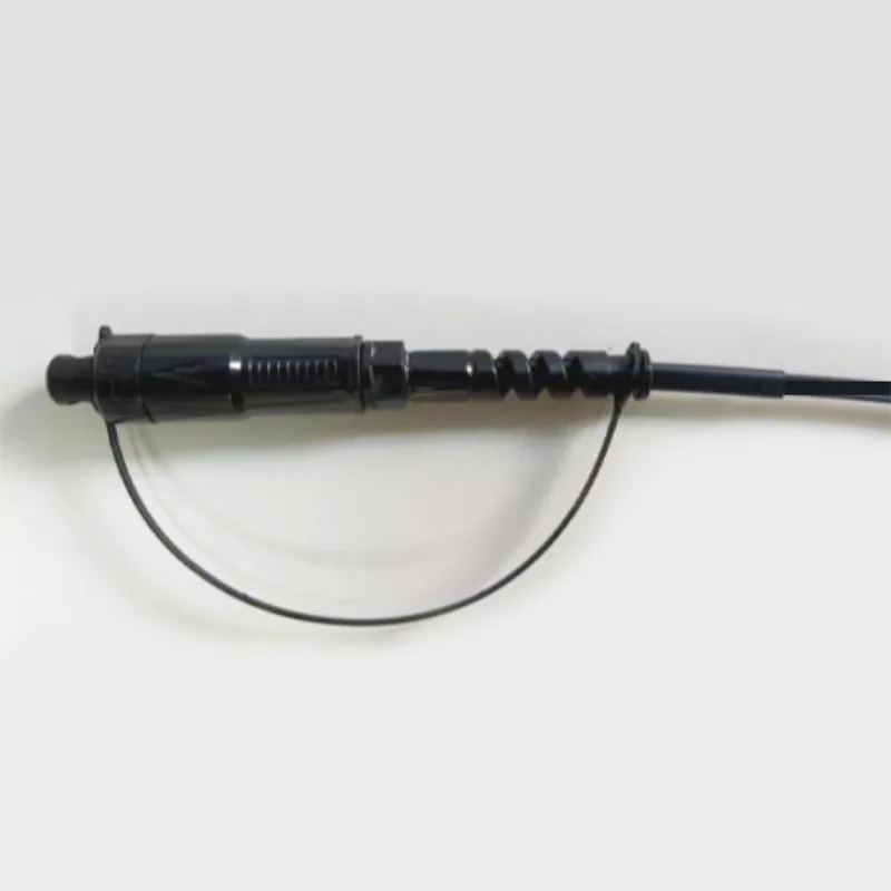 ° 5mm de cabo redondo impermeável Mini SC/APC conector óptico de adesivo