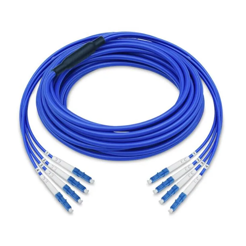 Quad LCUPC-LCUPC Cords dielétricos à prova de roedores